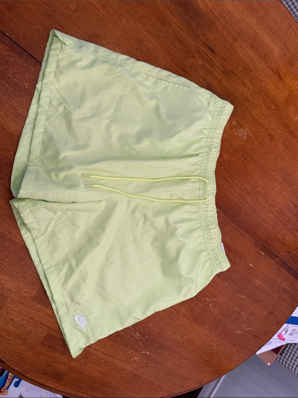 Nike Pastel Green Running Shorts xl